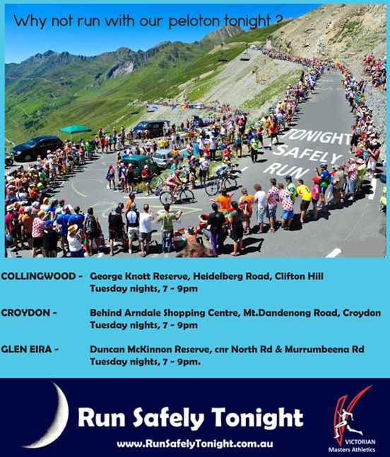 Run Safely Tonight poster